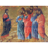 Дуччо ди Буонисенья Маэста  Явление Христа апостолам 