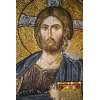 Монастырь Хора. Мозаики нартекса Христос Вседержитель в окружении праотцов