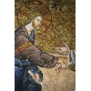 Монастырь Хора. Мозаики нартекса Христос Вседержитель