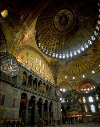 Архитектура Византии. Оформление интерьера