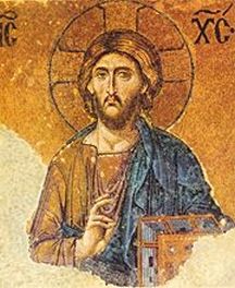 Пантократор. (Мозаика Святой Софии, XII в.)