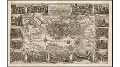 Карта деяний Апостолов (1590)