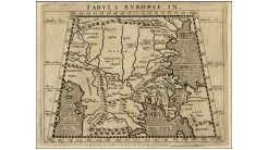 Карта Европы IX (1597)