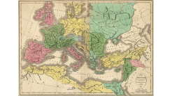 Карта Римской империи (1820)