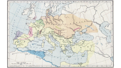 Империя Аттилы, Западная и Восточная Римская империи в 450 г.