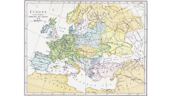 Европа в 814 г.