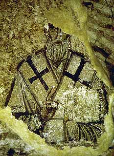 Патриарх Никефорос. 870 г. Мозаика. Св. София. Стамбул
