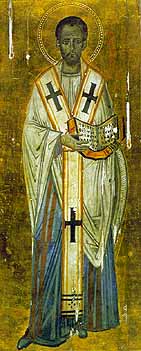 Гробница, 920-30 г. Окрашенное и позолоченное дерево: St John Chrysostom