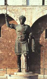 Статуя Barletta, 5-ый век. Бронза. Barletta, Puglia